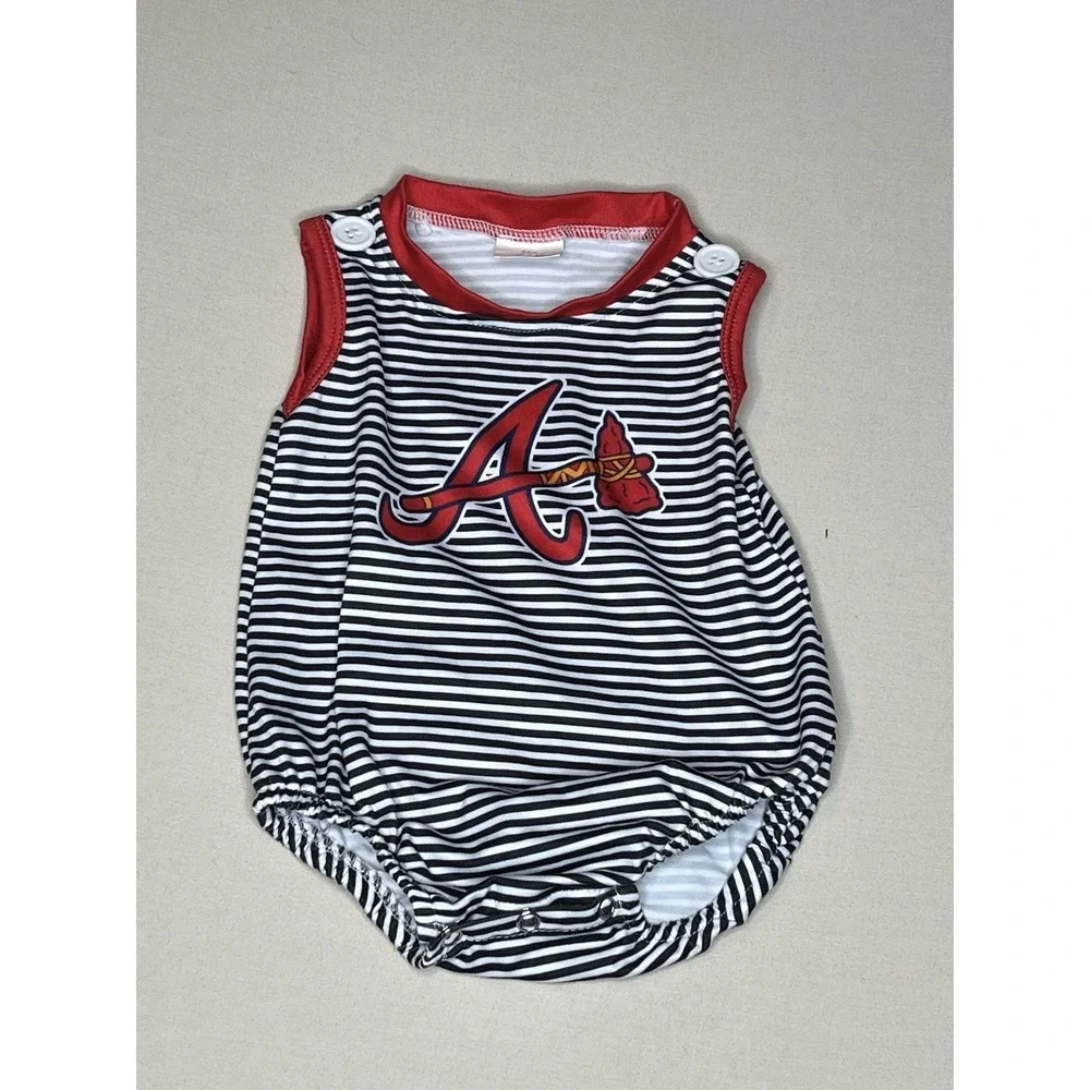Atlanta Braves Infant One Piece Size 6-12 Months